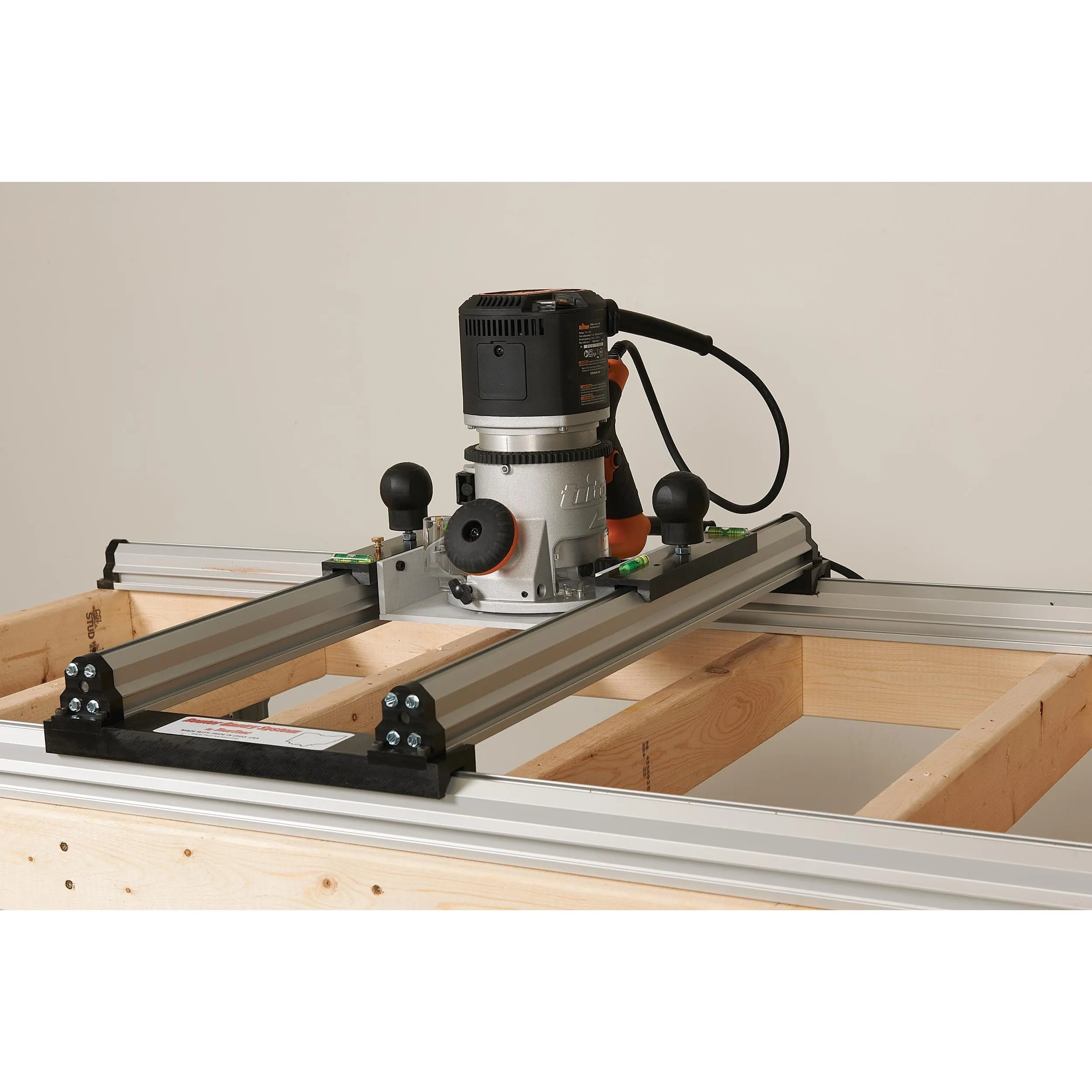 22" x 48" Threaded Slab Flattening Router Mill