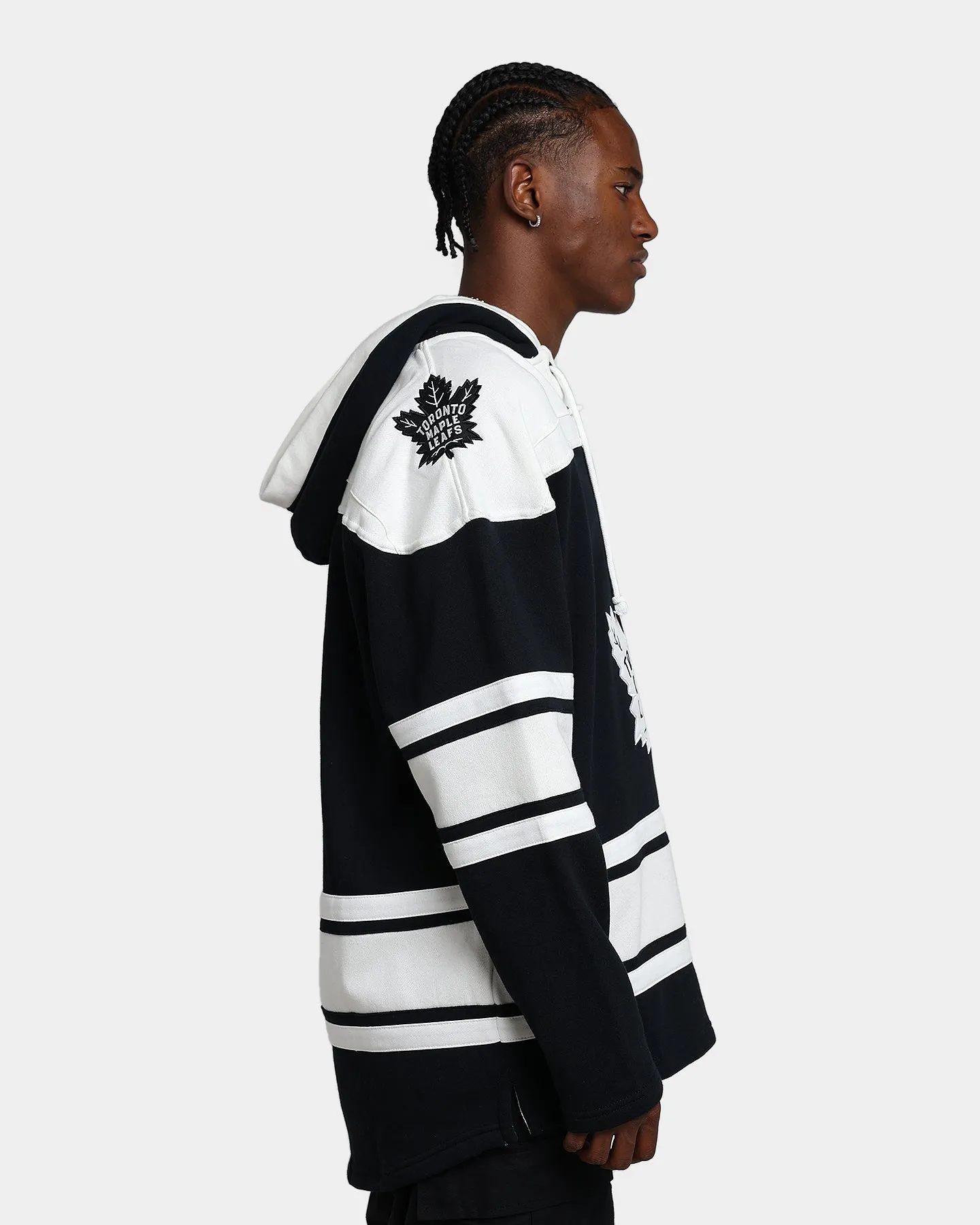 47 Brand Toronto Maple Leafs Superior Lacer Hoodie Jet Black