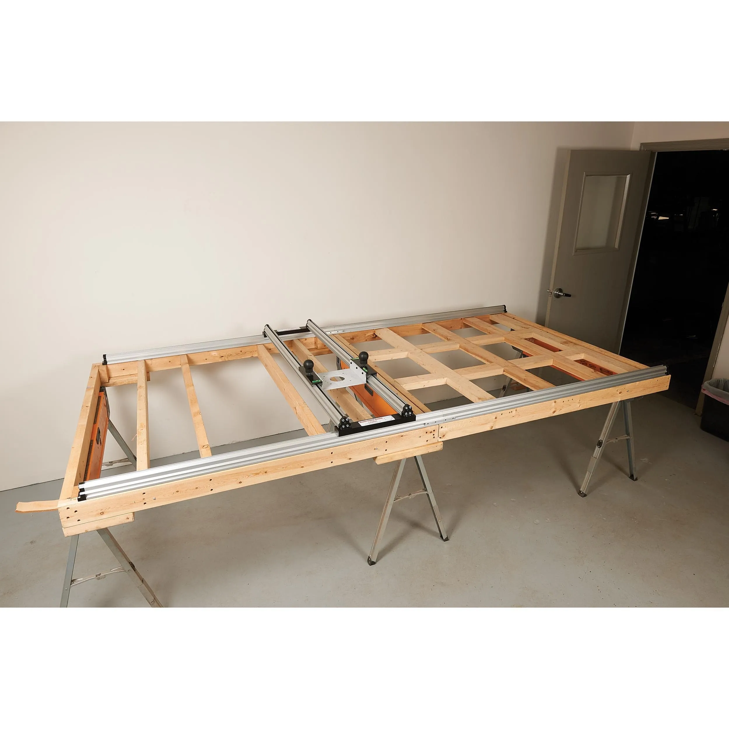 48" x 96" Threaded Slab Flattening Router Mill