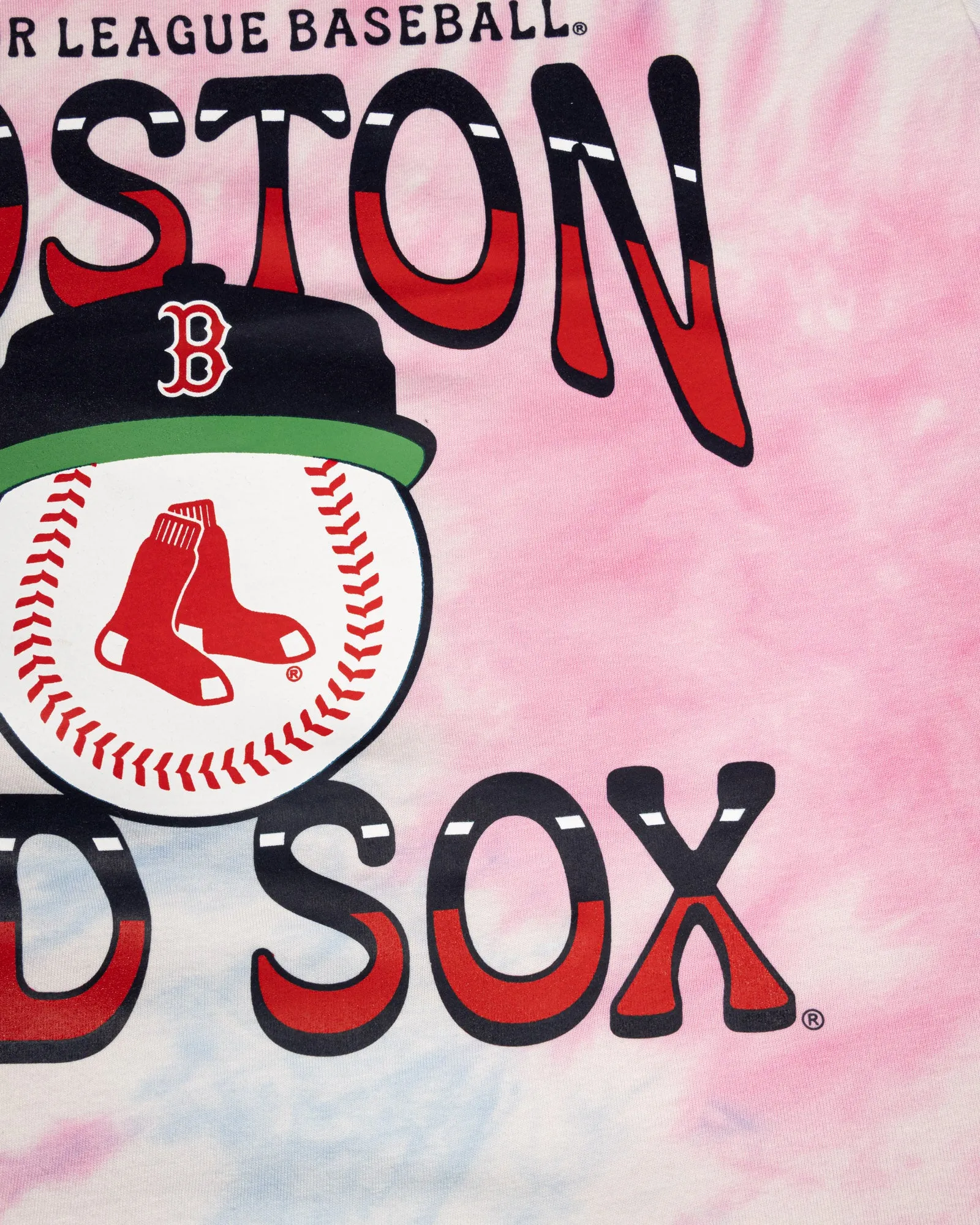 70's Night Tie-Dye T-Shirt - Boston Red Sox