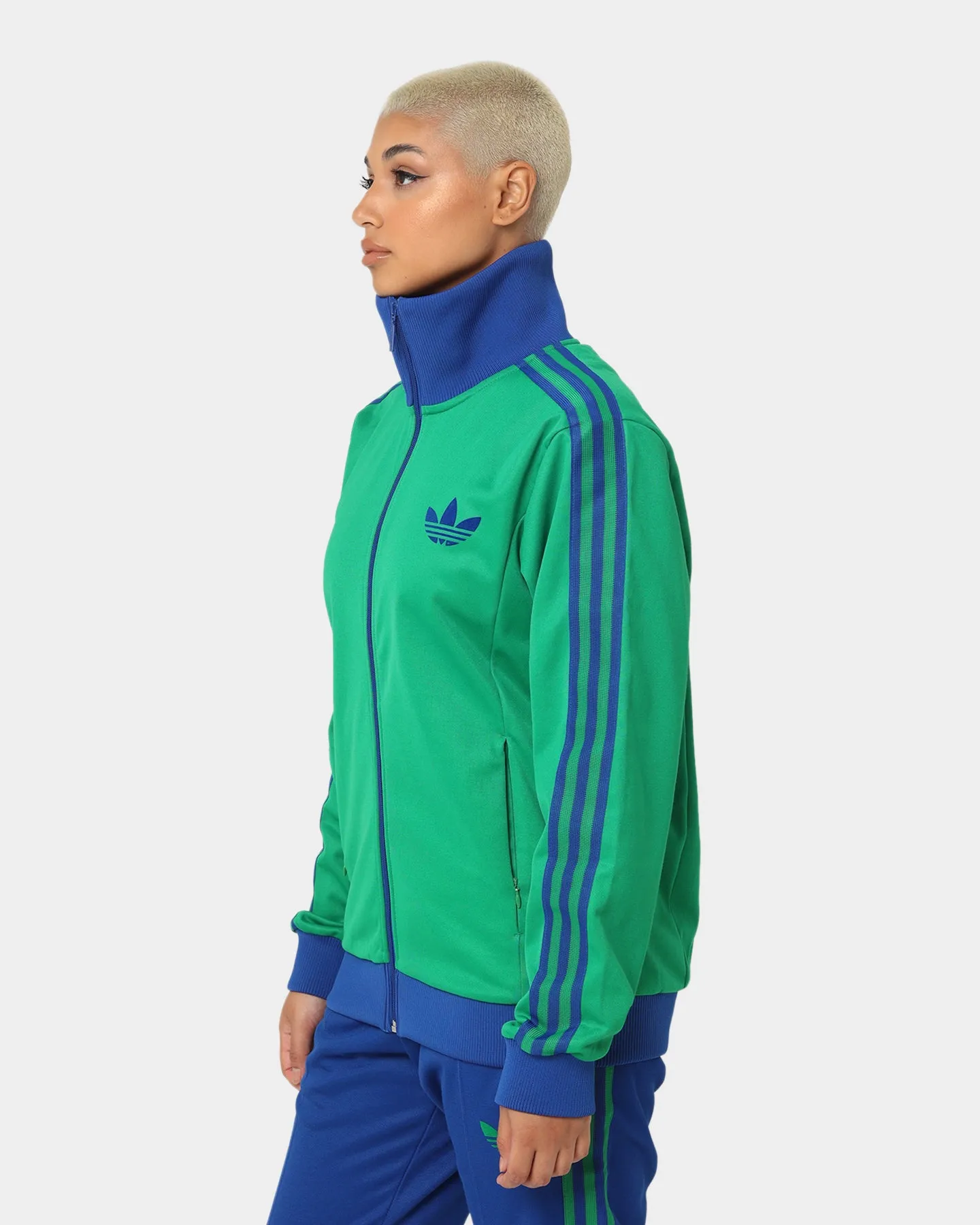 Adidas Adicolor Poly TT Jacket Green