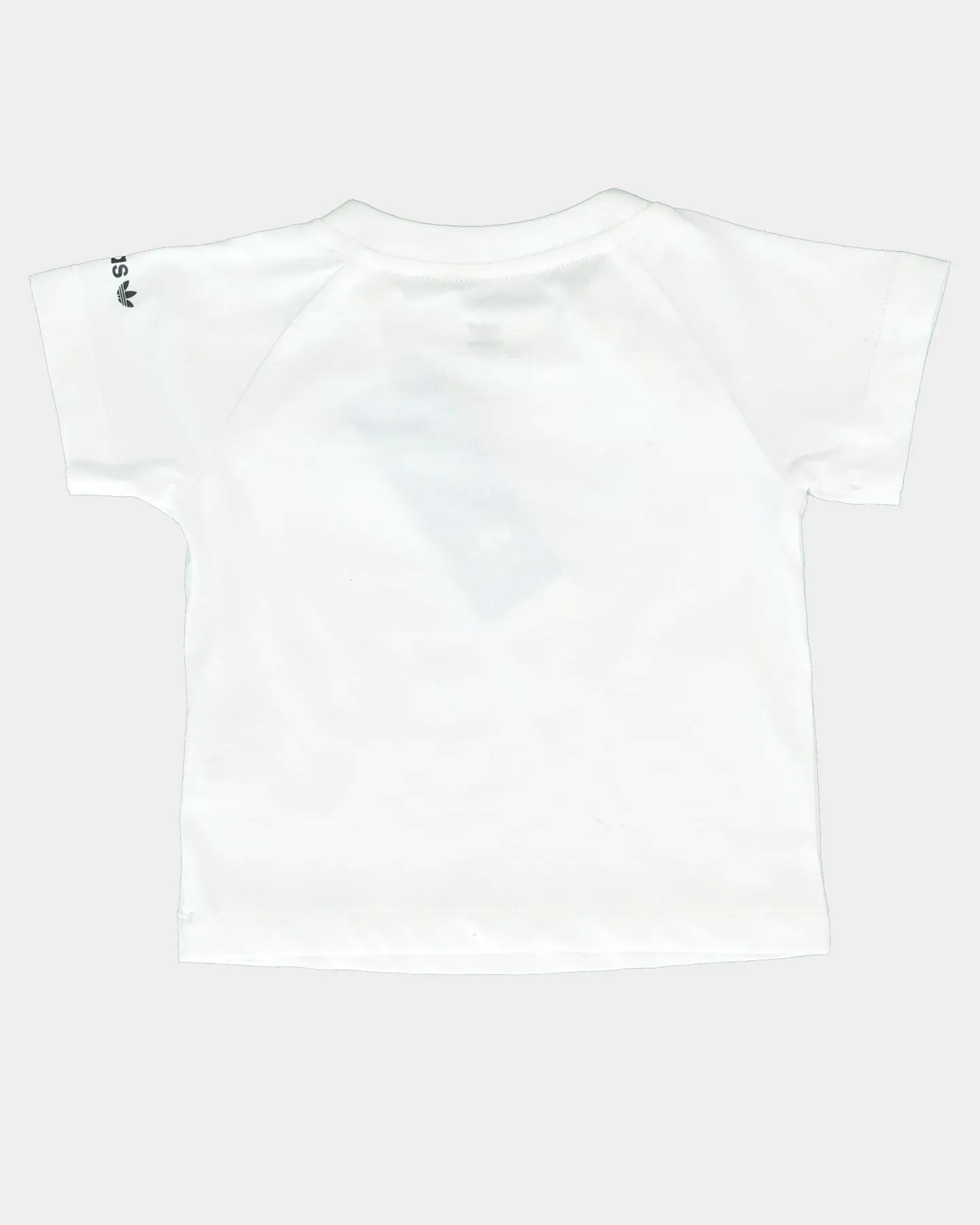 Adidas Adicolour Shorts and T-Shirt Set White/Rose Tone