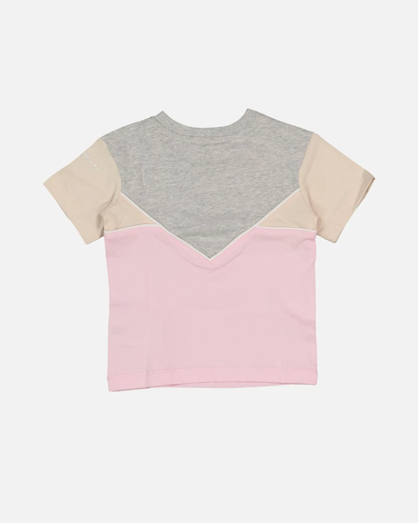 Adidas Infants' Adicolour Shorts and T-Shirt Set Clear Pink