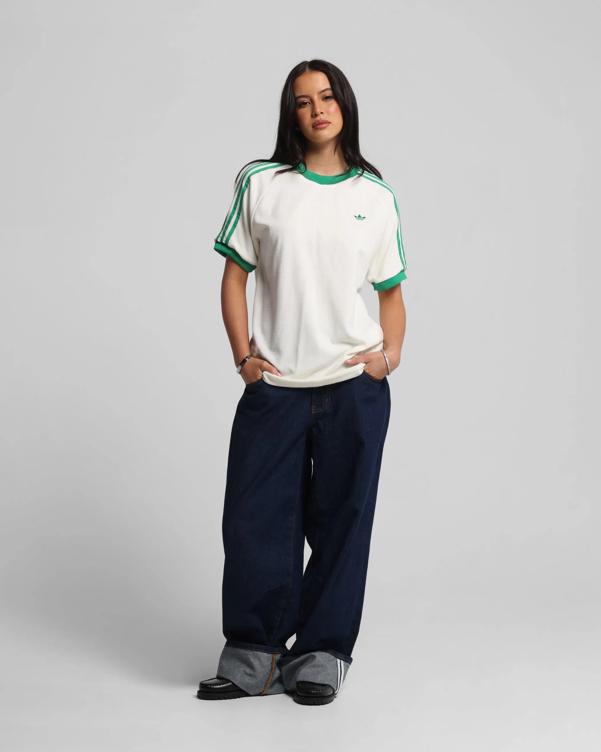 Adidas Originals 70's Cali T-Shirt Off White