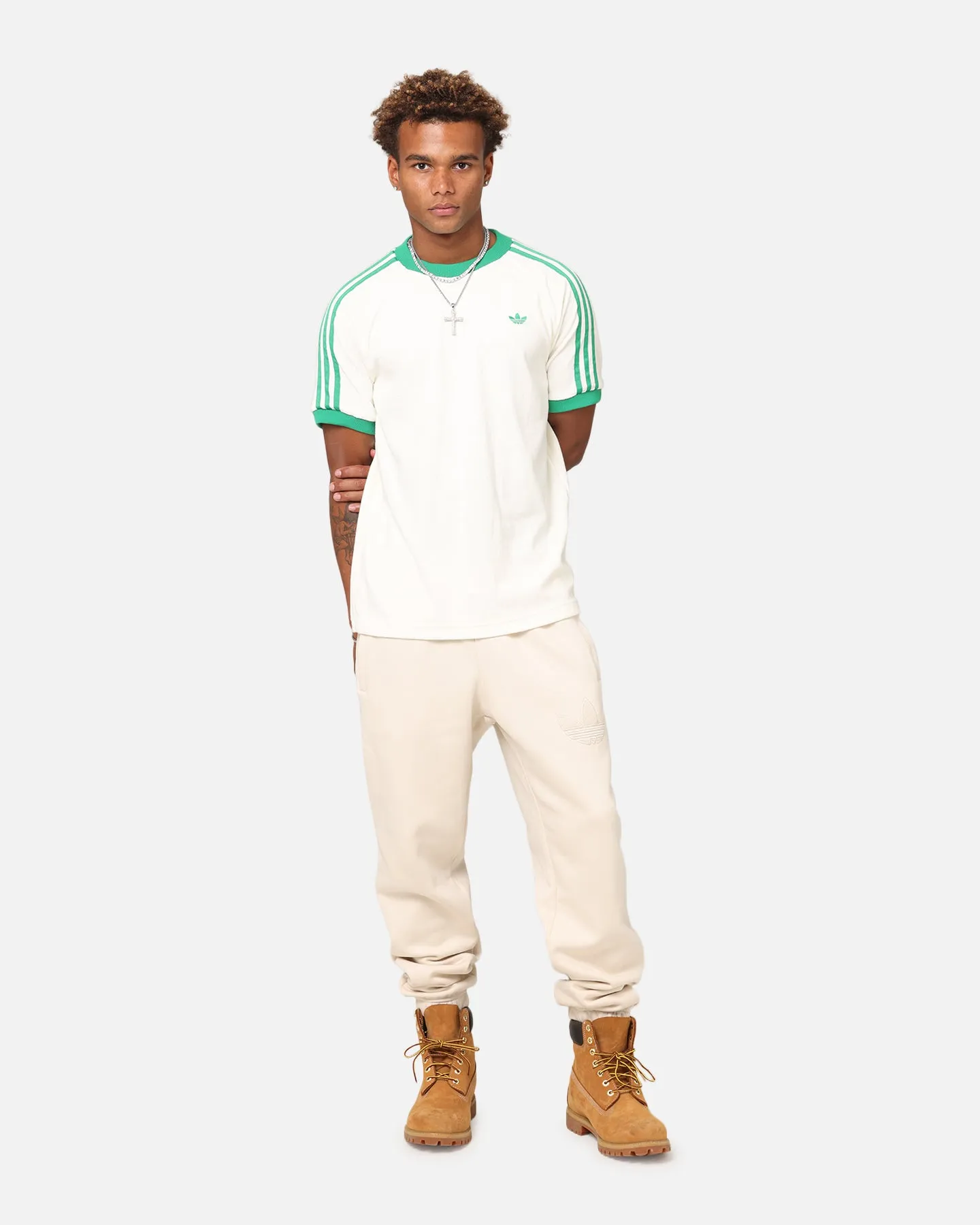 Adidas Originals 70's Cali T-Shirt Off White