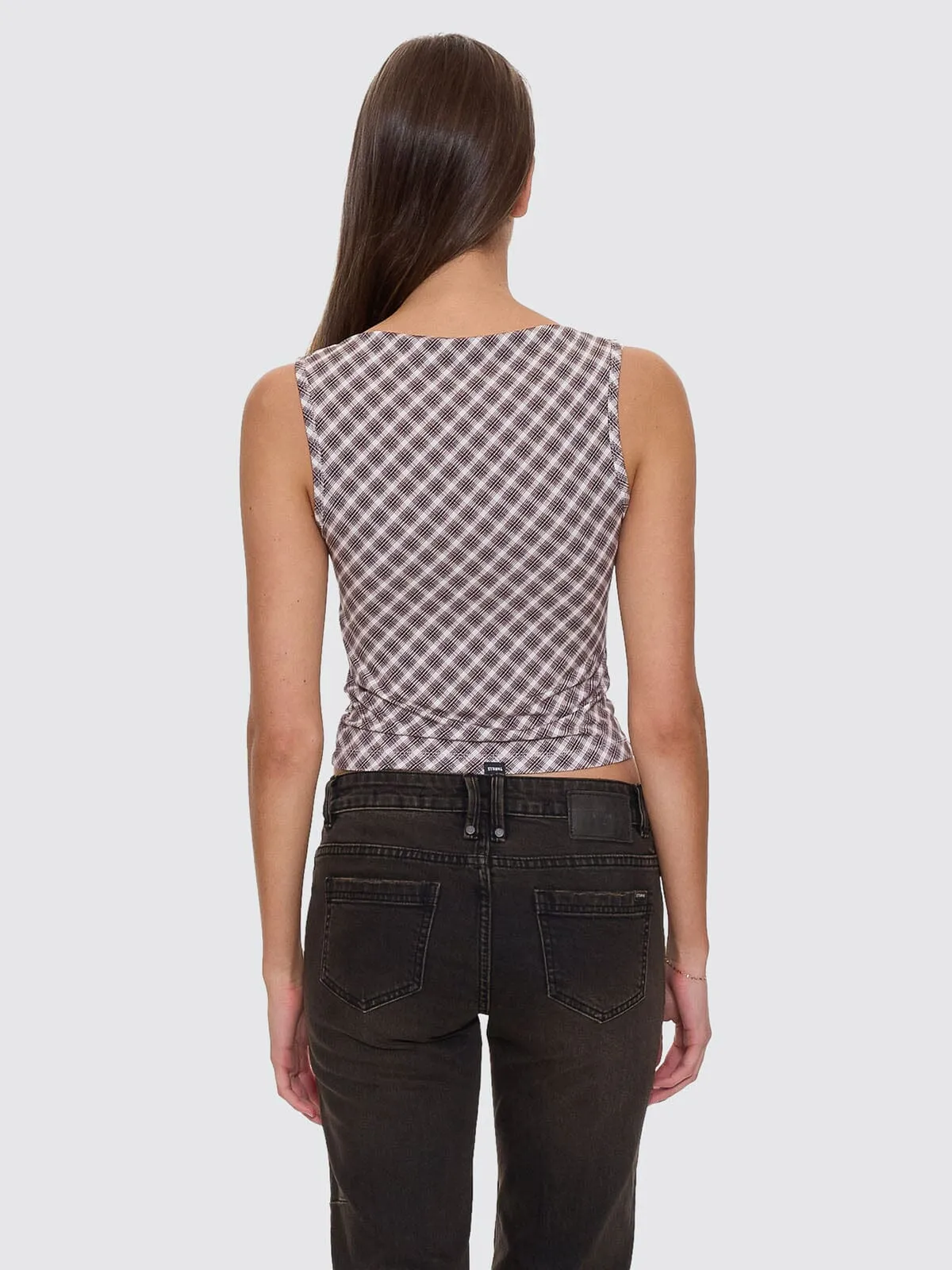 Adorned Check Tank - Java