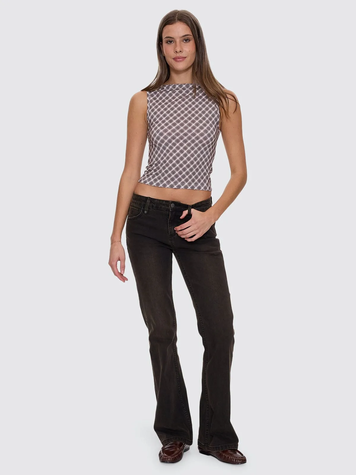 Adorned Check Tank - Java