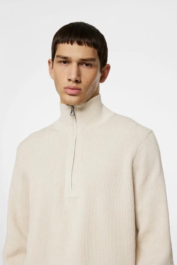 Alex Half Zip Knitted Sweater