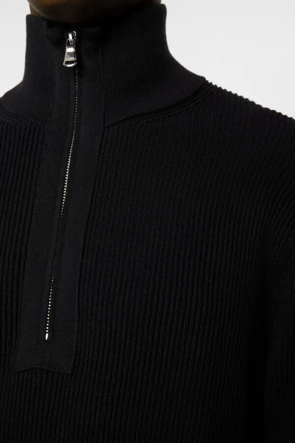 Alex Half Zip Knitted Sweater