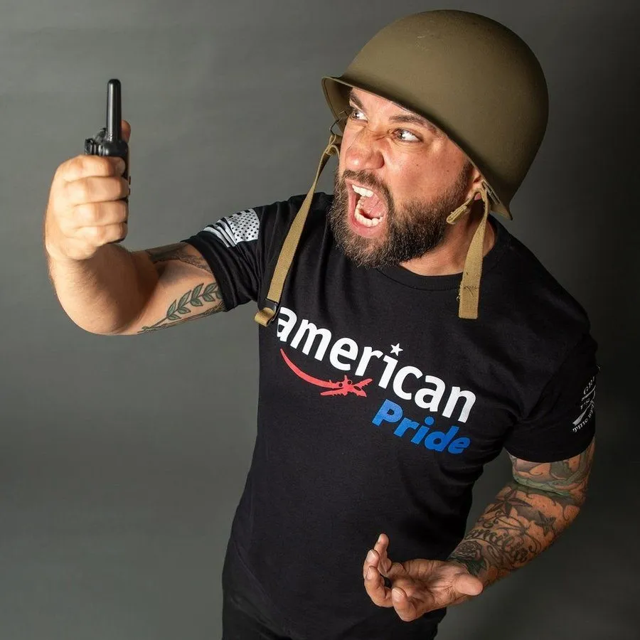 American Pride T-Shirt - Black