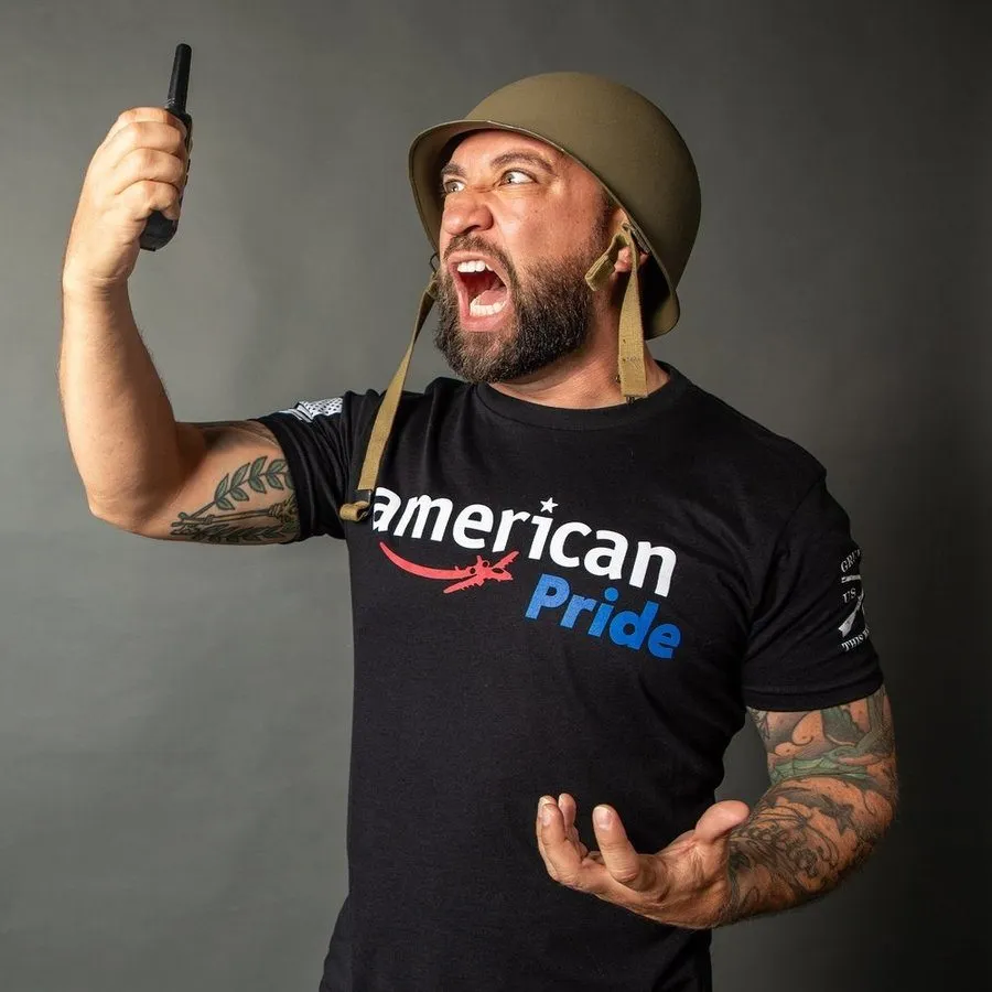American Pride T-Shirt - Black