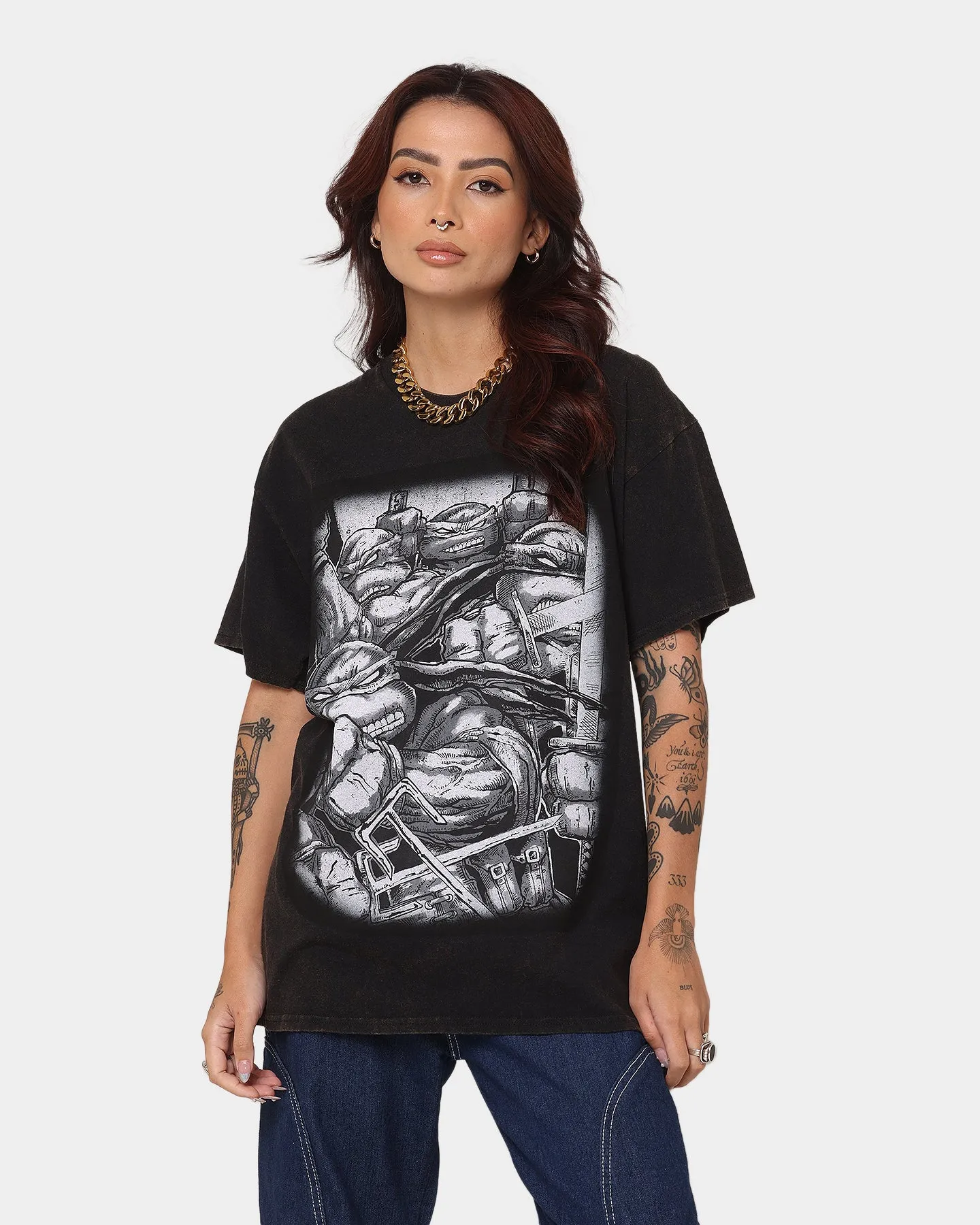 American Thrift American Thrift x Teenage Mutant Ninja Turtles Vintage T-Shirt Vintage Black
