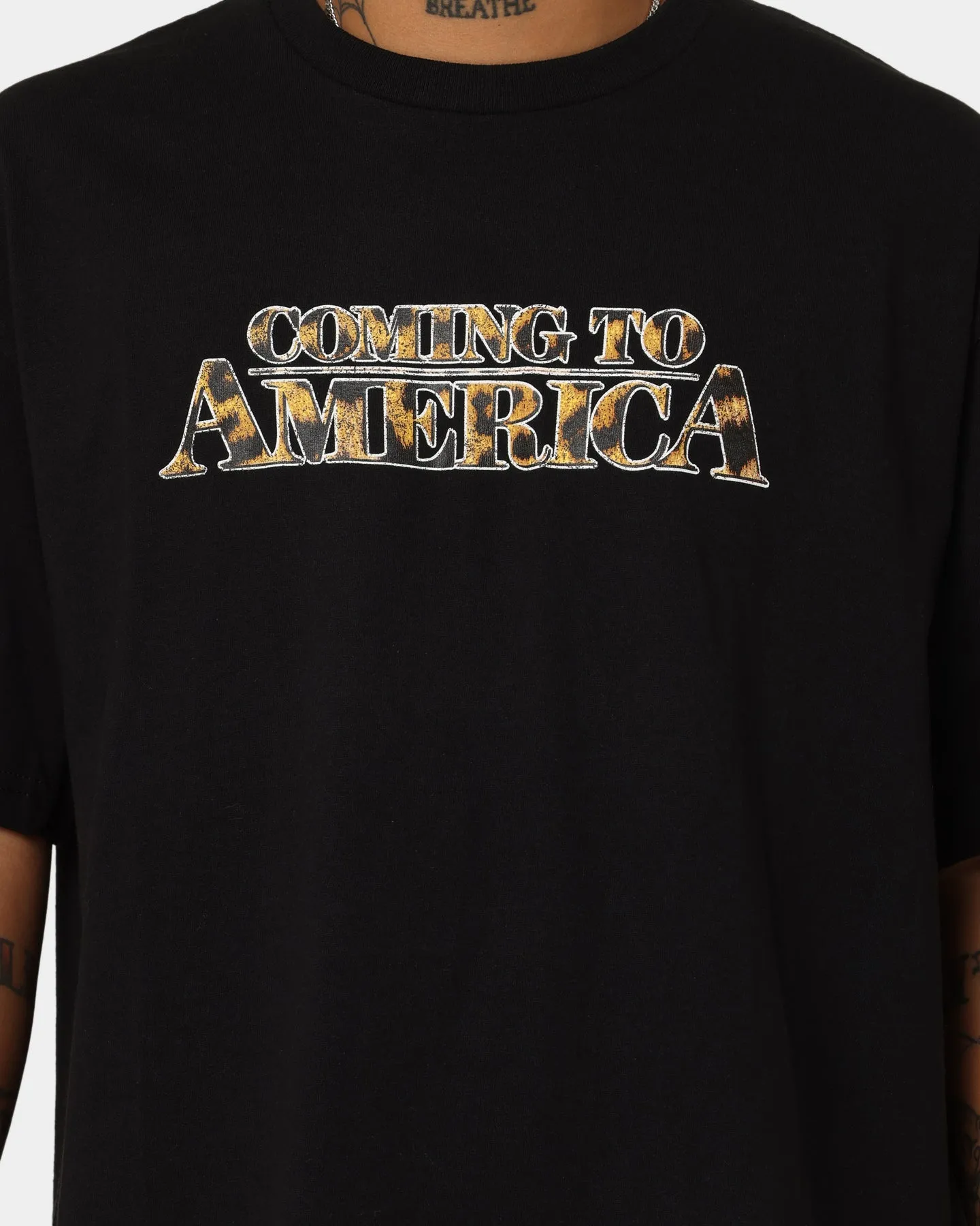 American Thrift X Coming To America Coming To America T-Shirt Black