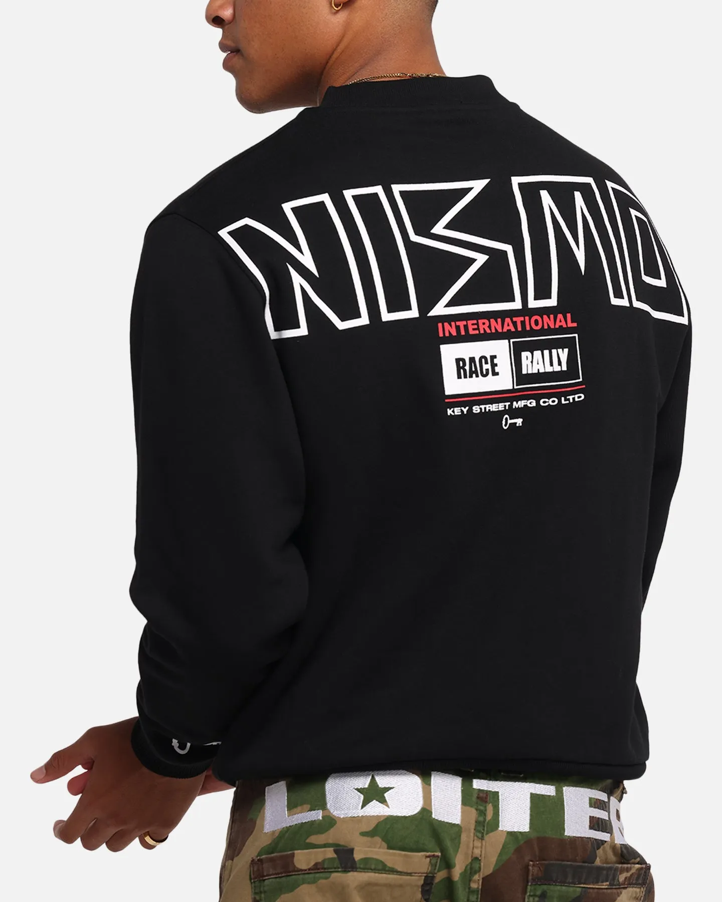 American Thrift X Nissan Nismo Classic Crewneck Black