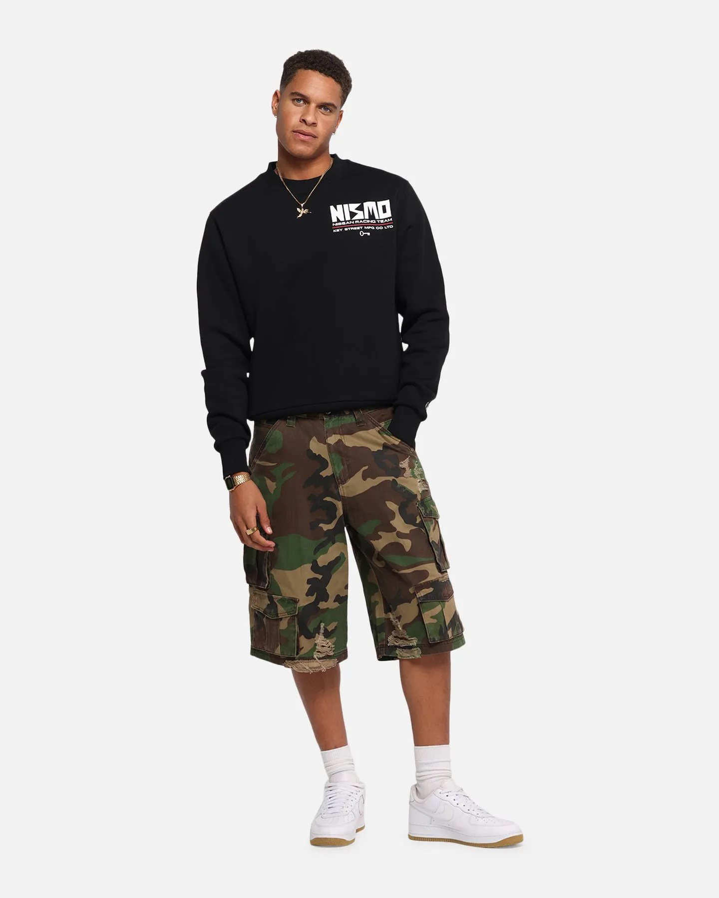 American Thrift X Nissan Nismo Classic Crewneck Black