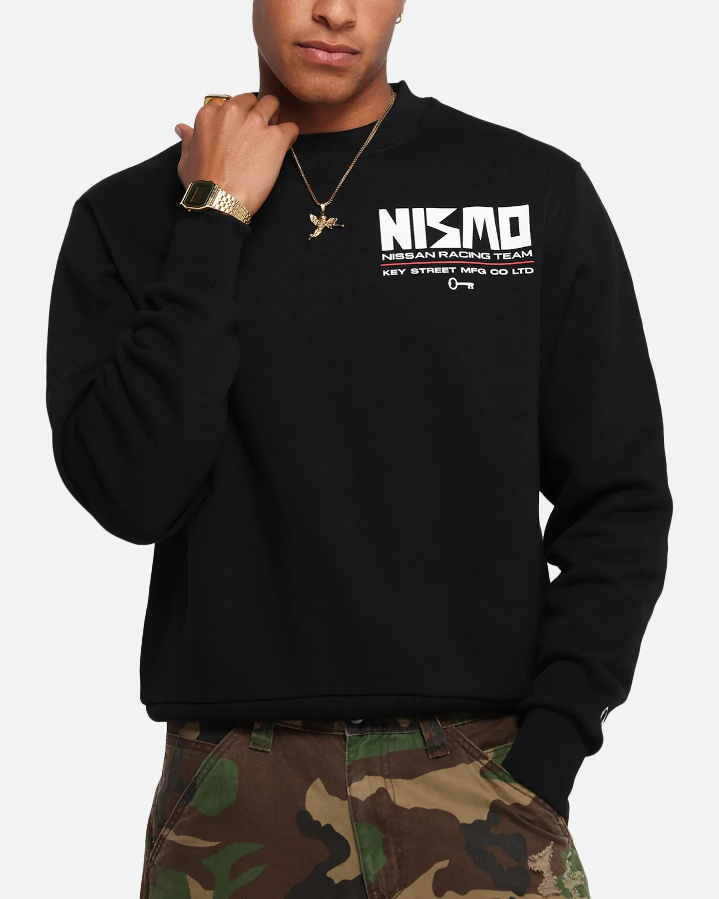 American Thrift X Nissan Nismo Classic Crewneck Black