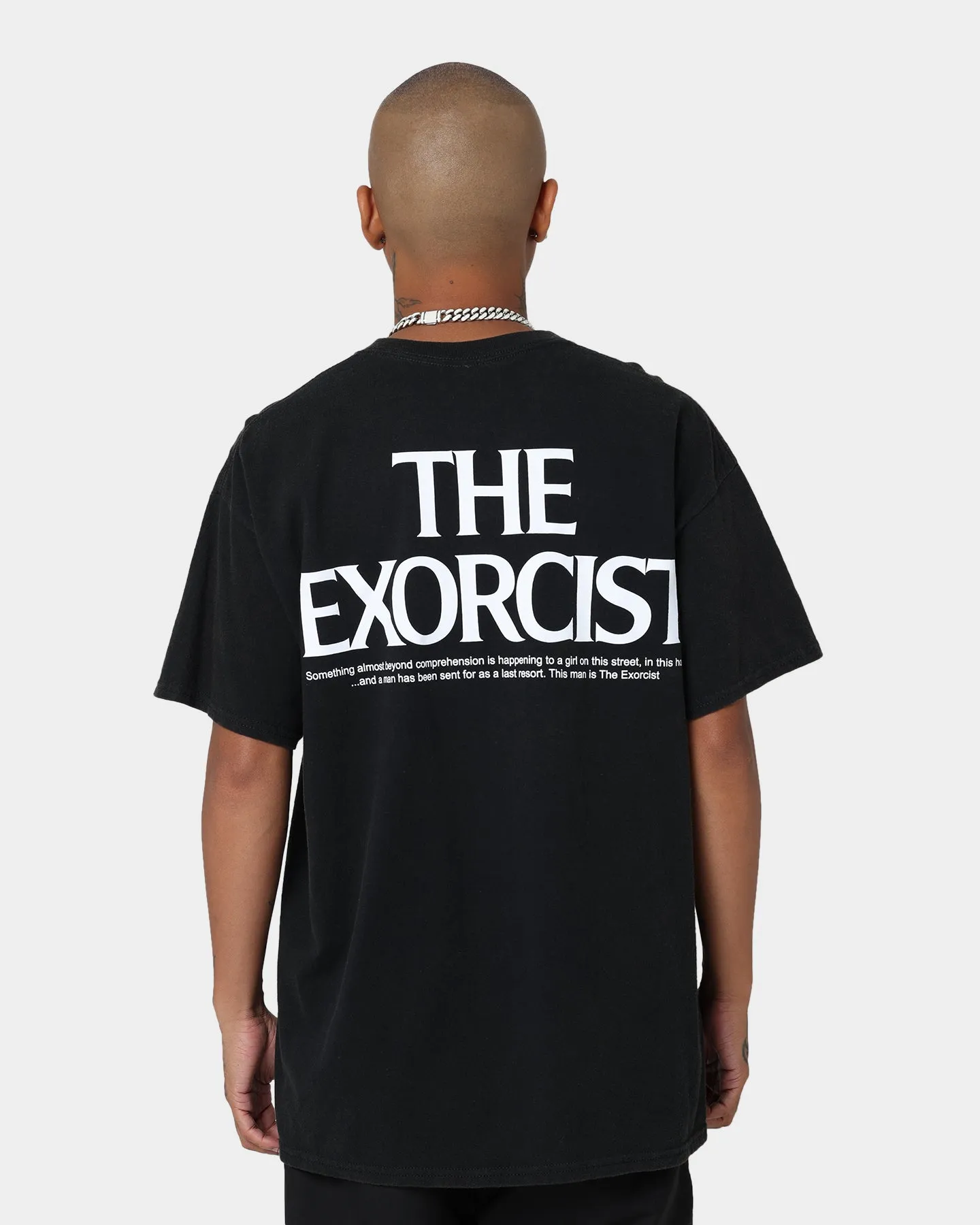 American Thrift X The Exorcist The Exorcist Face T-Shirt Black Wash