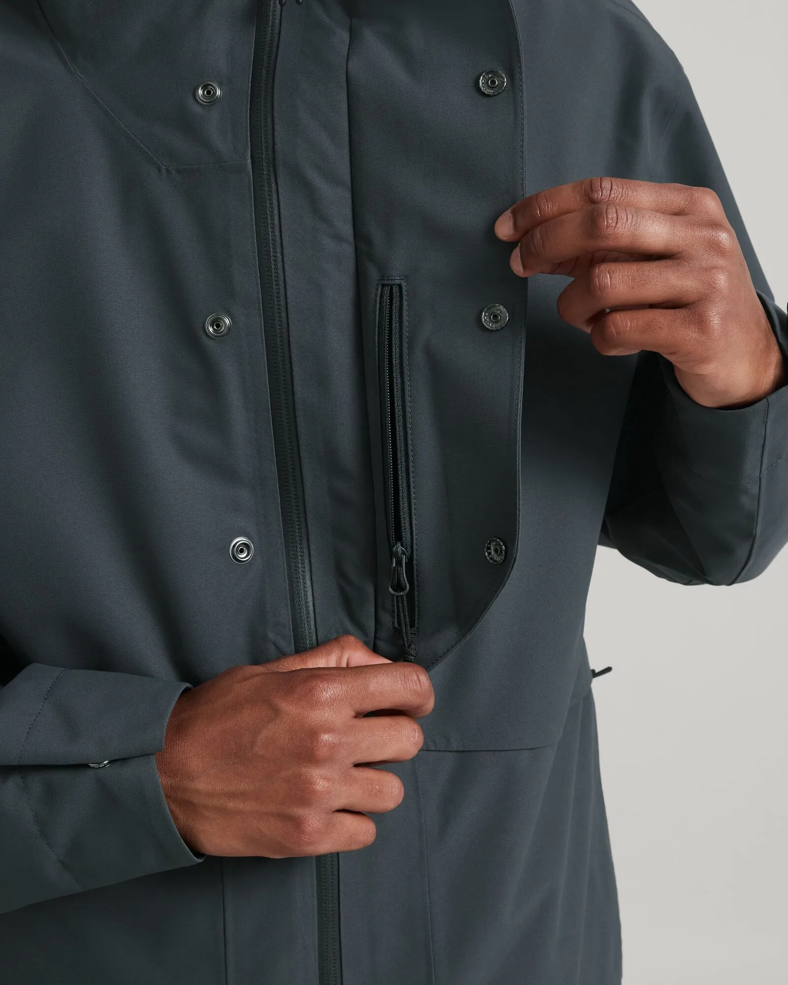 Amphi 2L Mns 3in1 Parka - Graphite