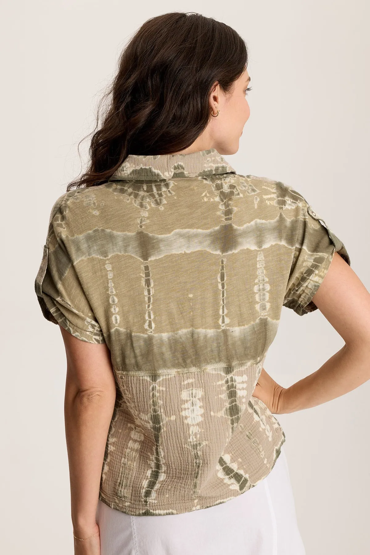Anders Short Sleeve Collared Top