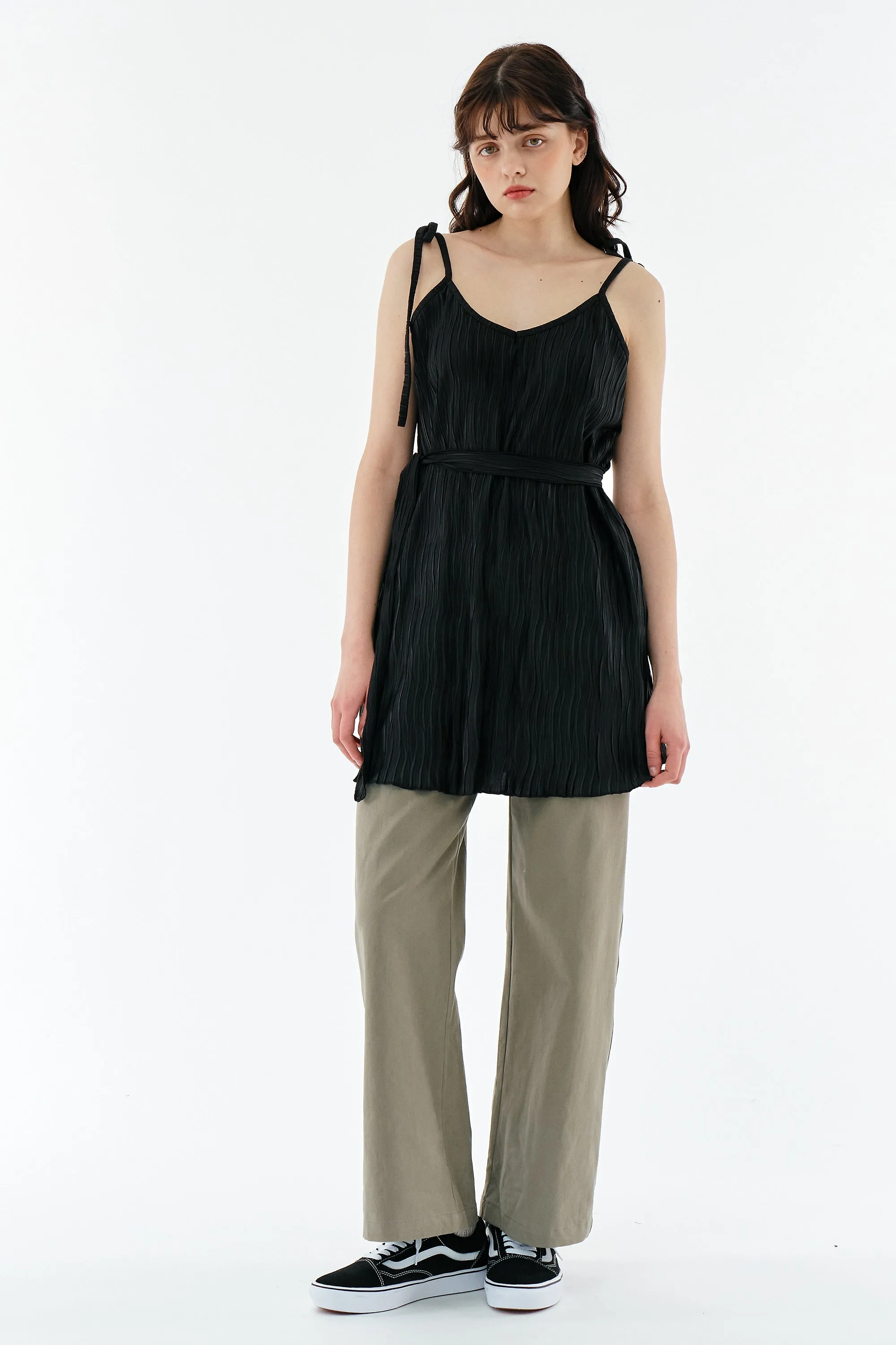 Angel Slip Dress w/Scarf(or Belt)