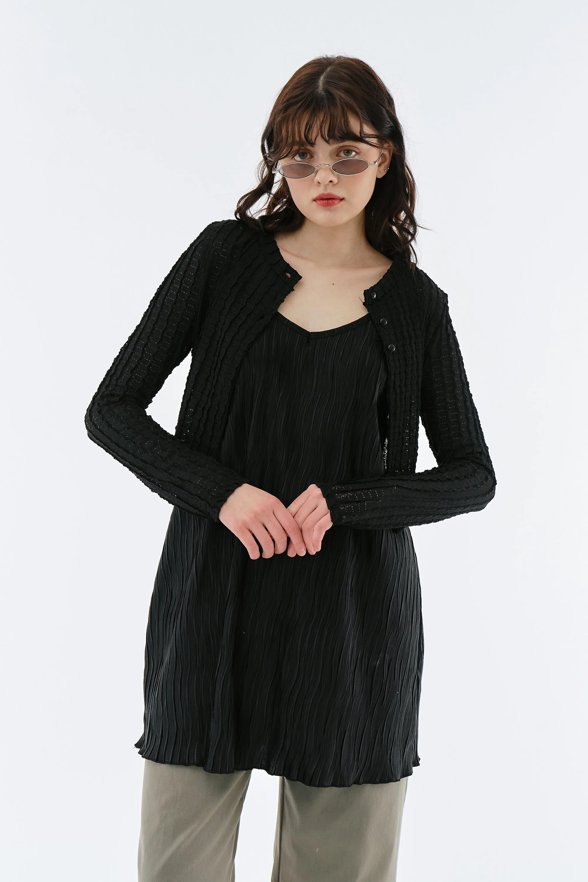 Angel Slip Dress w/Scarf(or Belt)