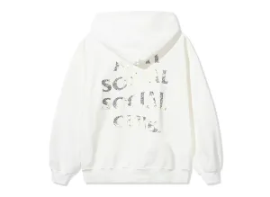 Anti Social Social Club Mind Game Weathered Hoodie in Natural xld