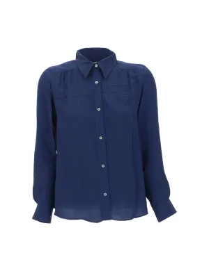 A.P.C. Pleat-Detailed Buttoned Shirt
