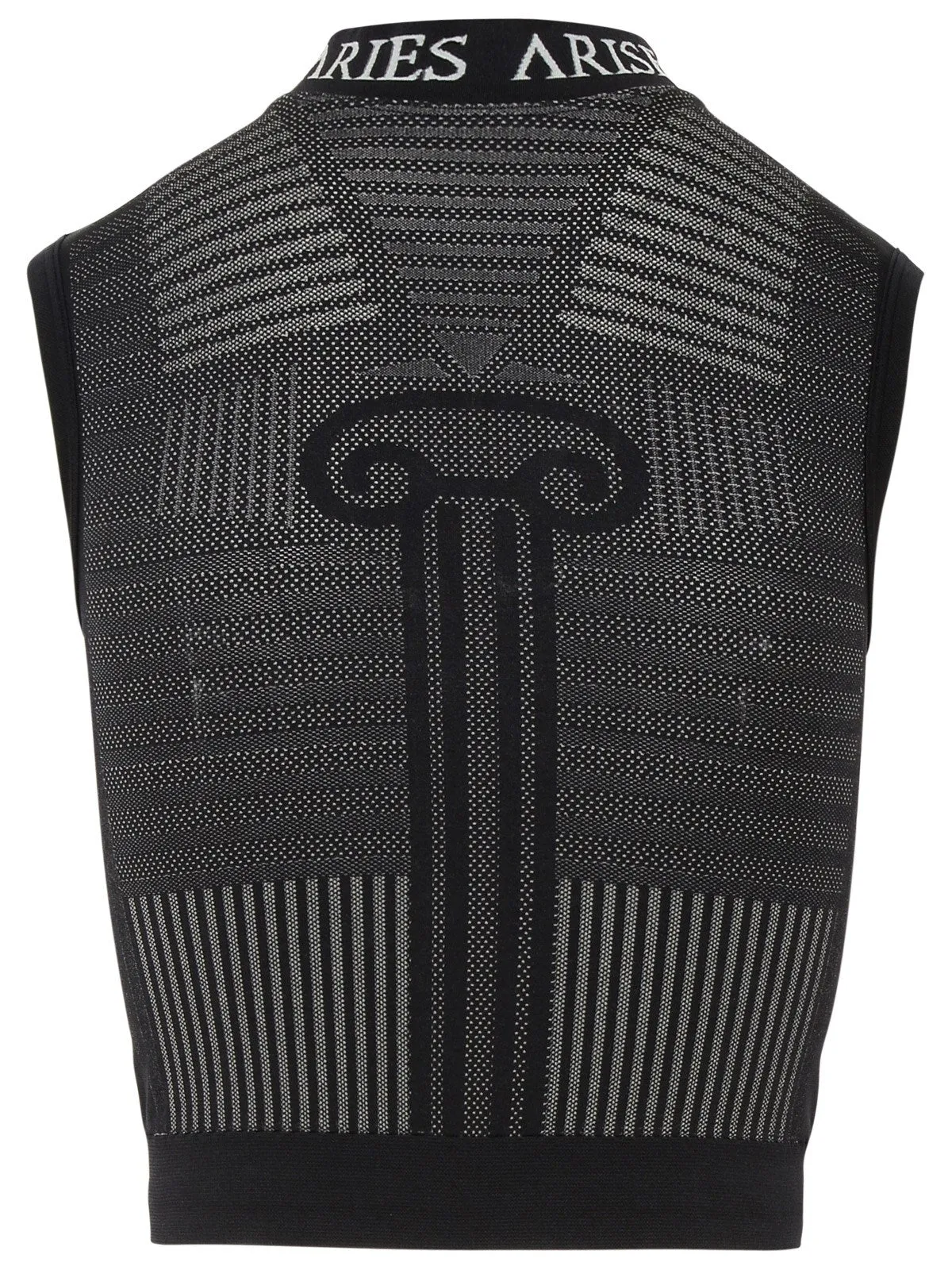 Aries Logo Detailed Cropped Top