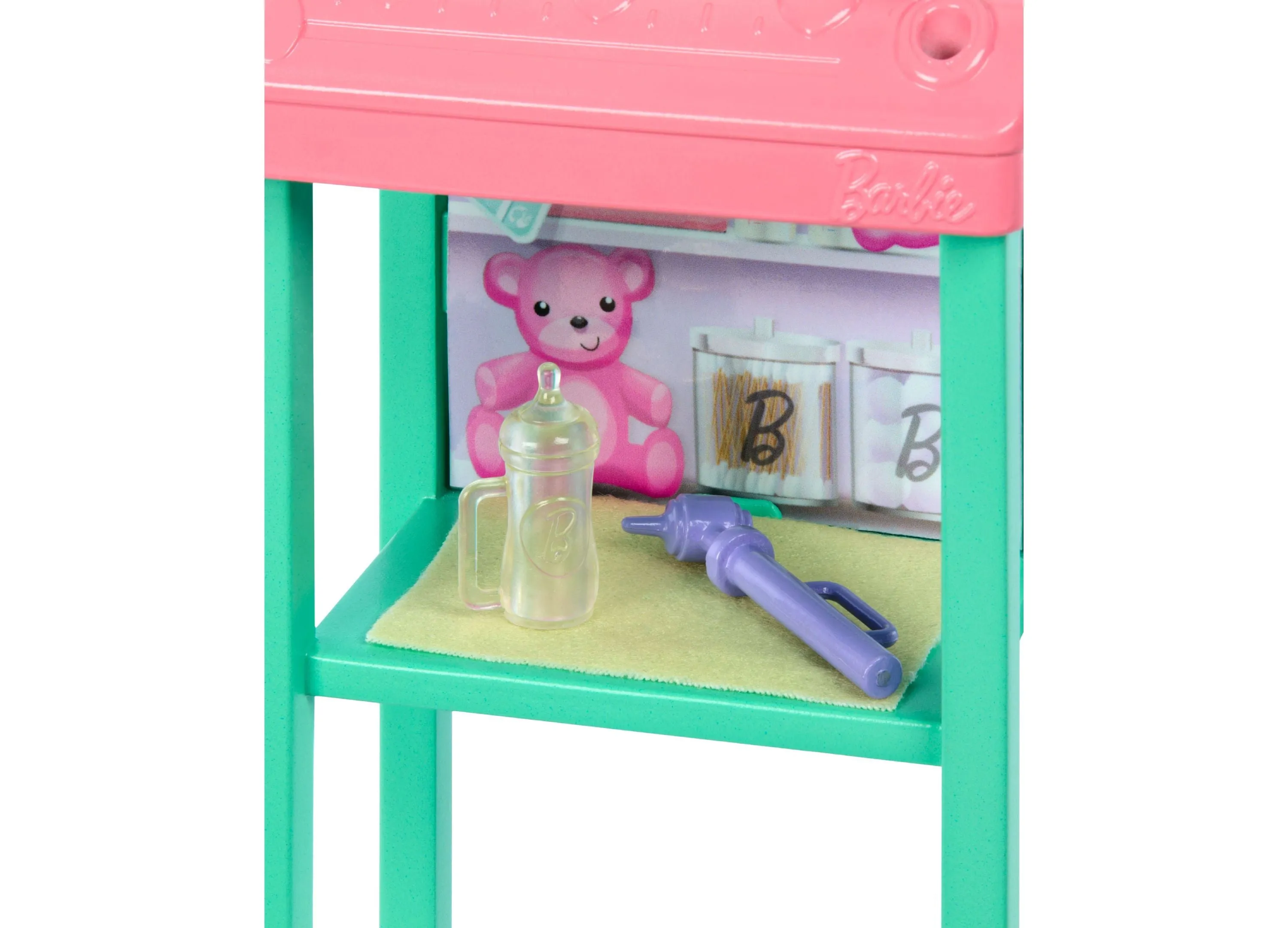 Barbie Baby Doctor Playset with Blonde Fashion Doll, Examination Table, and Accessories
