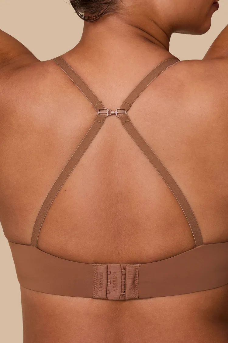 Bea T-Shirt Bra in Brown
