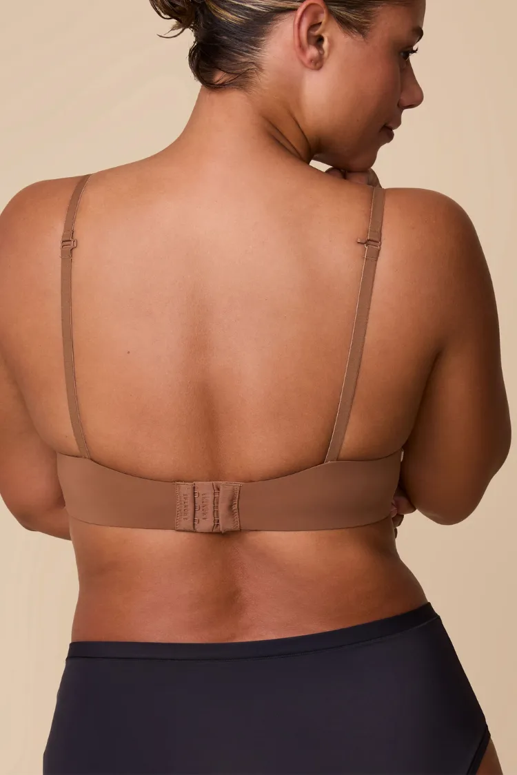 Bea T-Shirt Bra in Brown