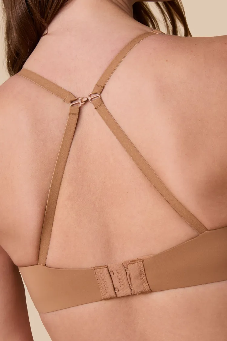 Bea T-Shirt Bra in Tan
