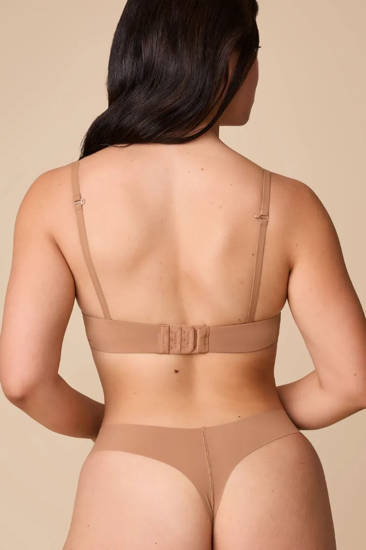 Bea T-Shirt Bra in Tan