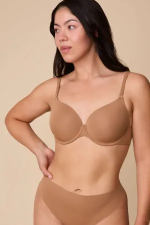 Bea T-Shirt Bra in Tan