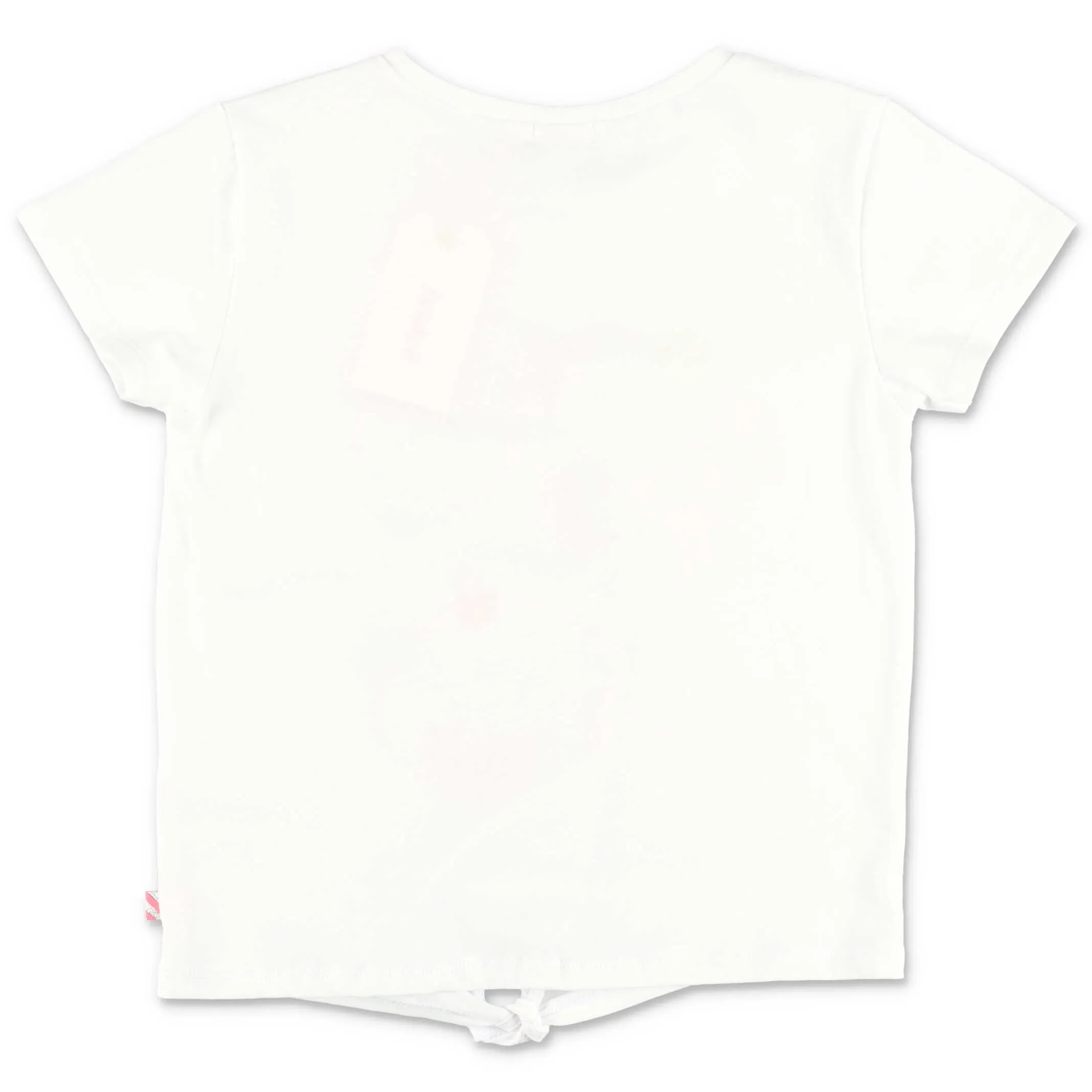 Billieblush Printed Knit-Detailed T-Shirt