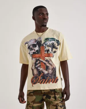 BKYS Saint Cross Cropped Tee