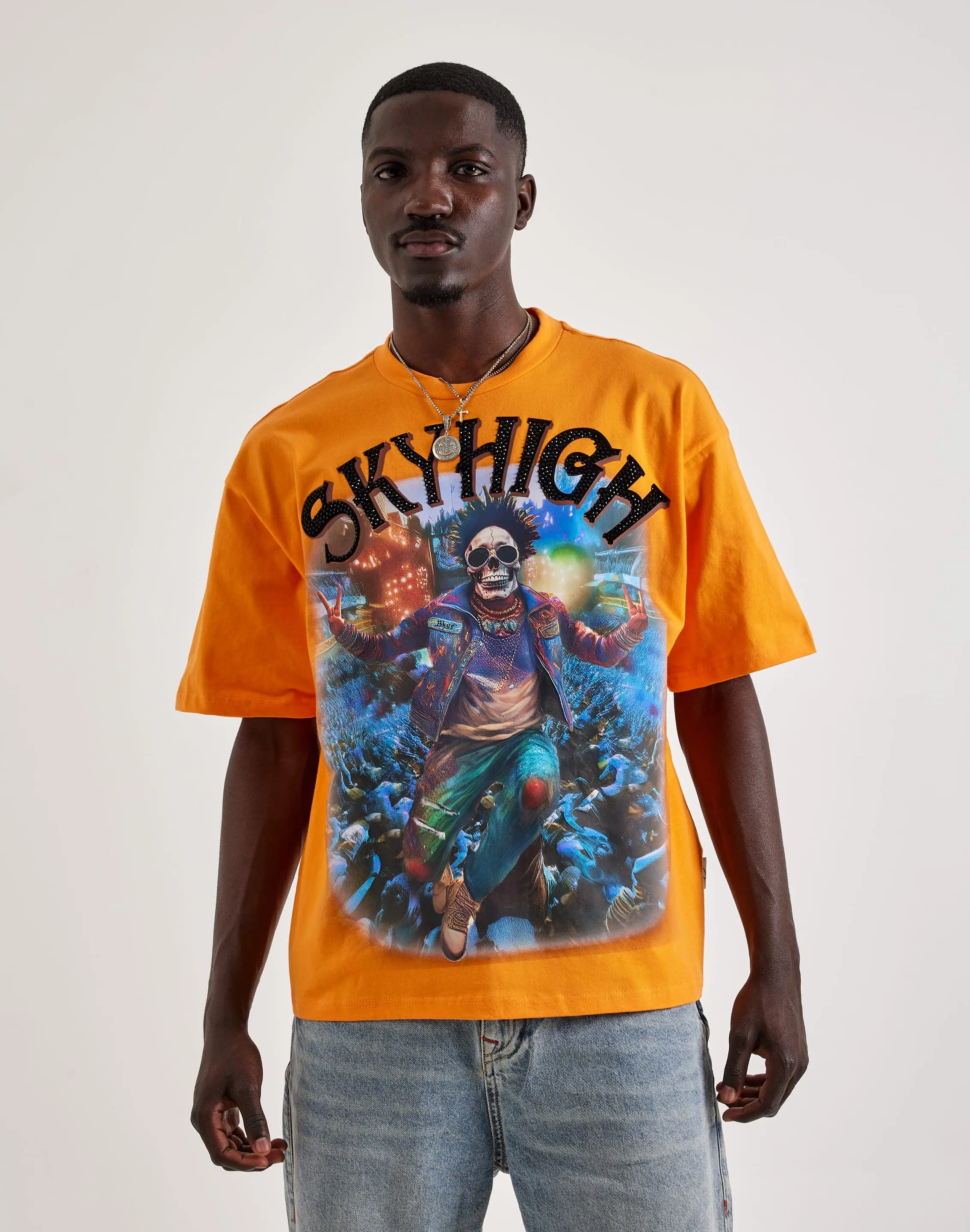 BKYS Sky High Cropped Tee