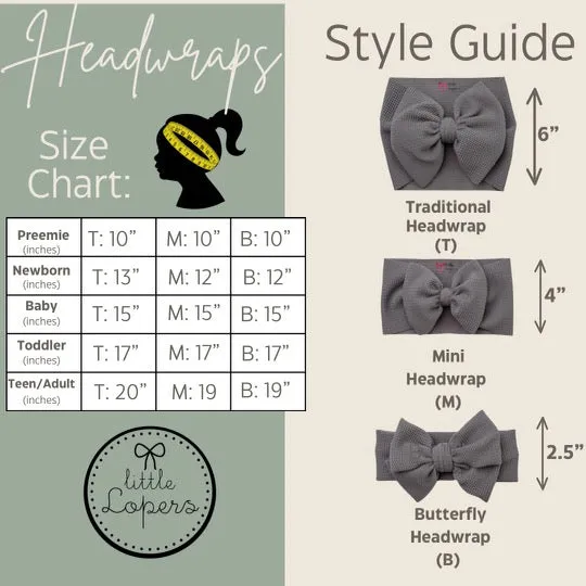 Black Luxe Headwrap