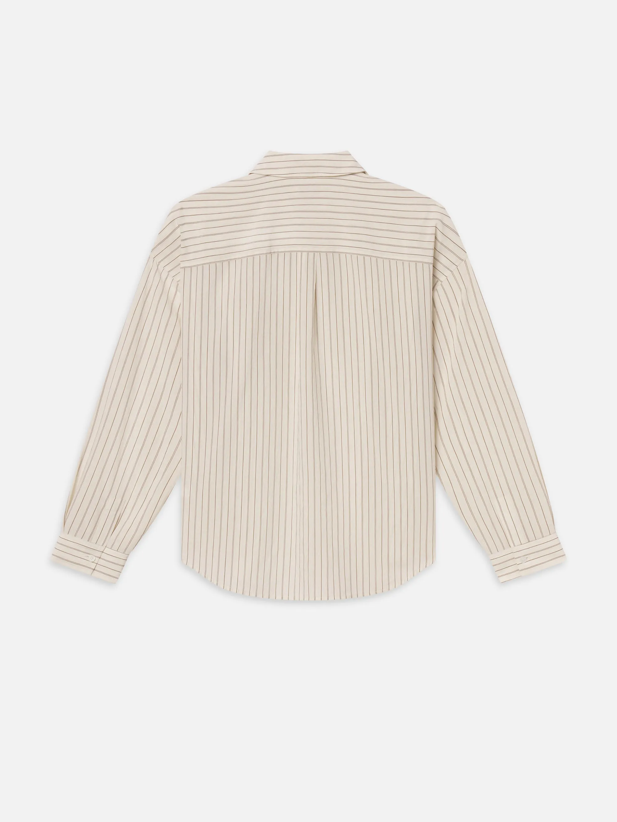 Brown Striped Shirt -- Brown Stripe