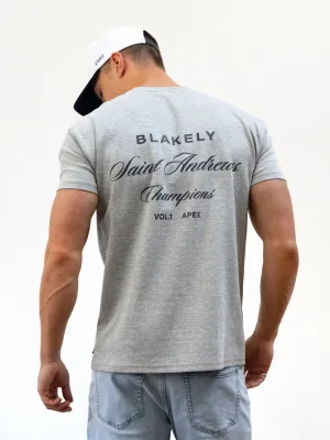 Champions Legacy Relaxed T-Shirt - Marl Grey