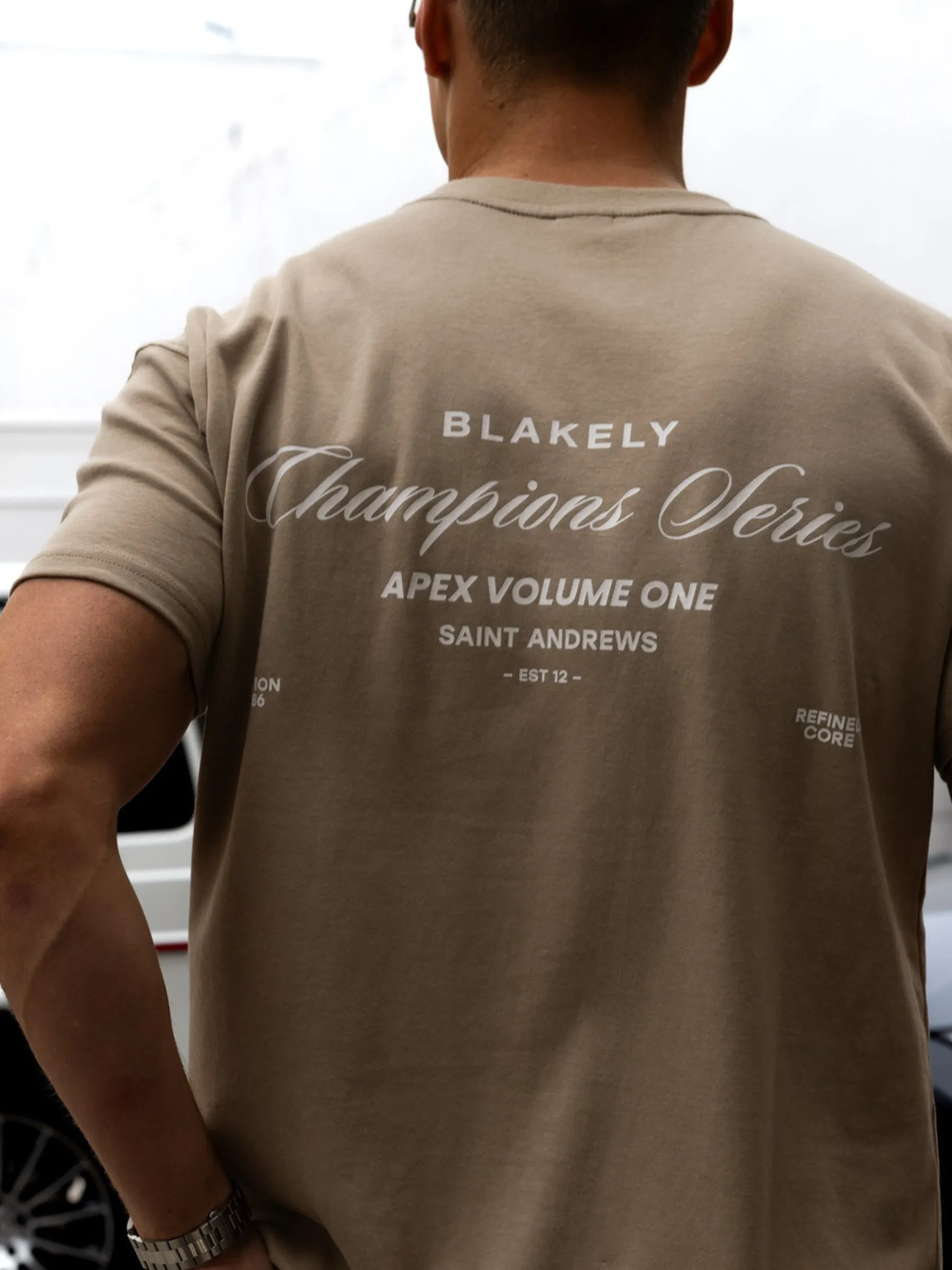Champions Relaxed T-Shirt - Washed Khaki