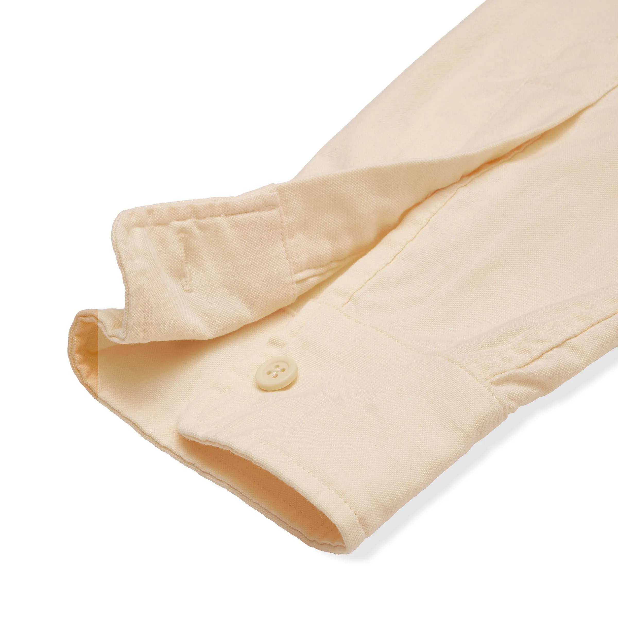 Charles Stretch Oxford Shirt - Cream