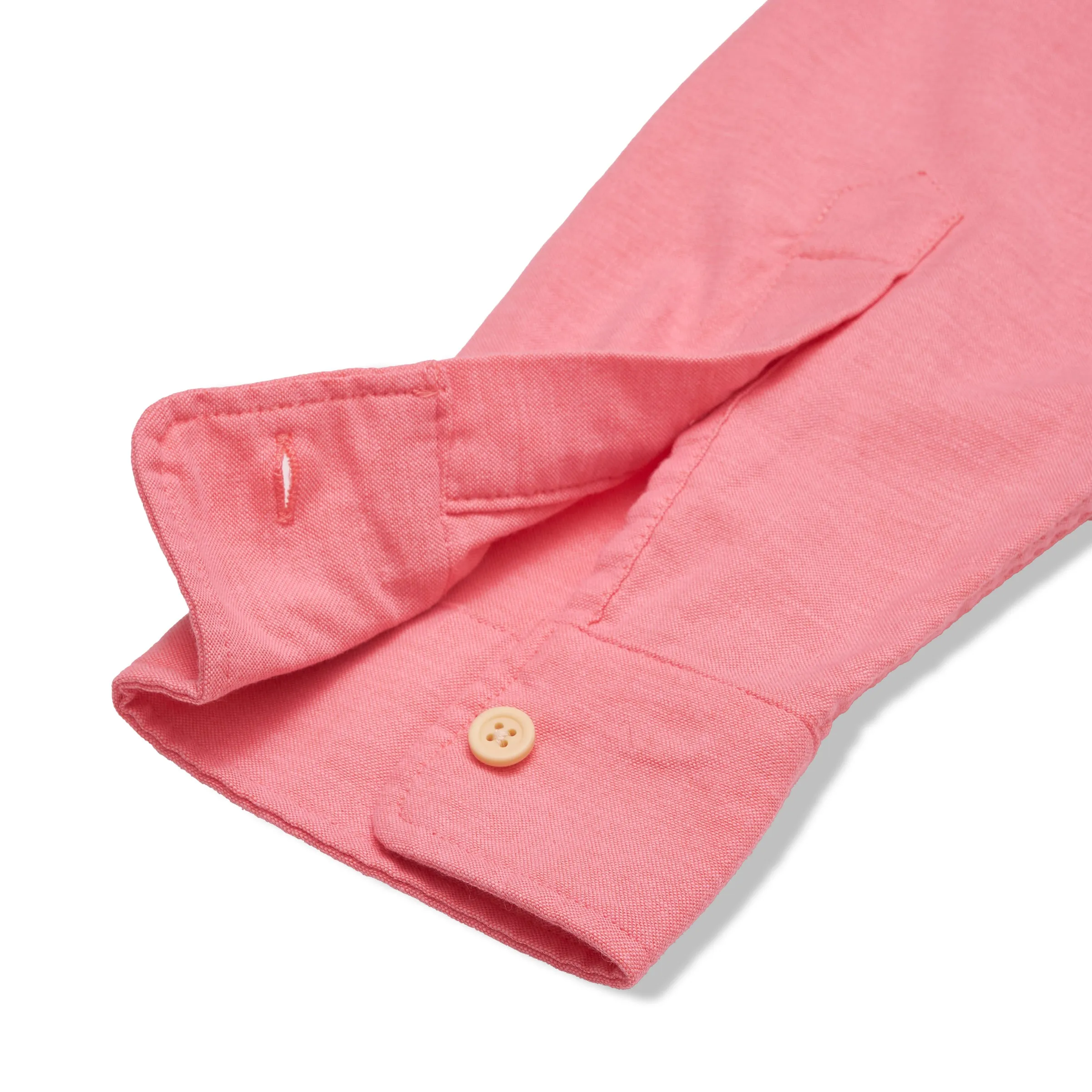 Charles Stretch Oxford Shirt - Red