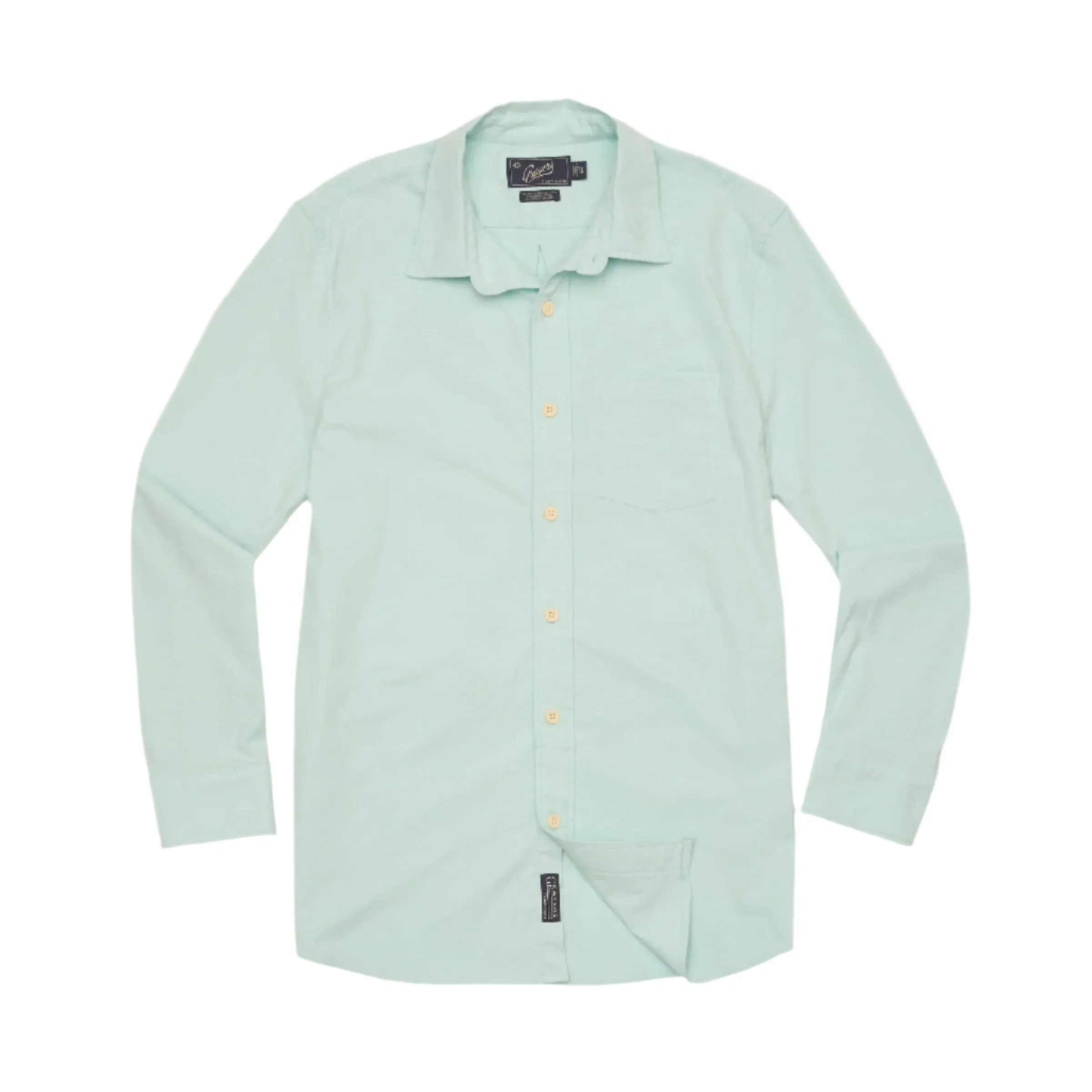 Charles Stretch Oxford Shirt - Seafoam