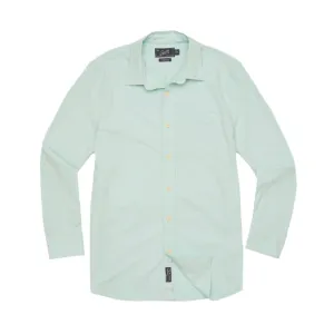 Charles Stretch Oxford Shirt - Seafoam
