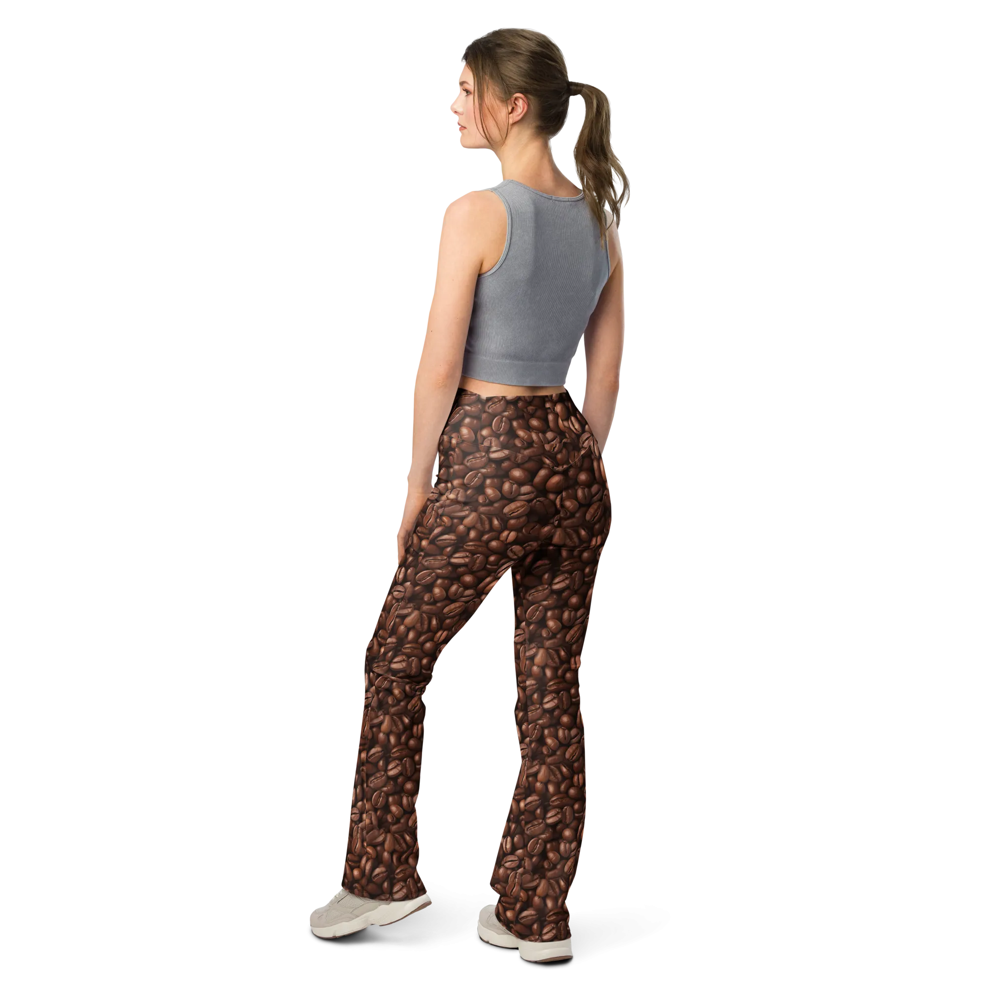Coffee Bean Flare Leggings