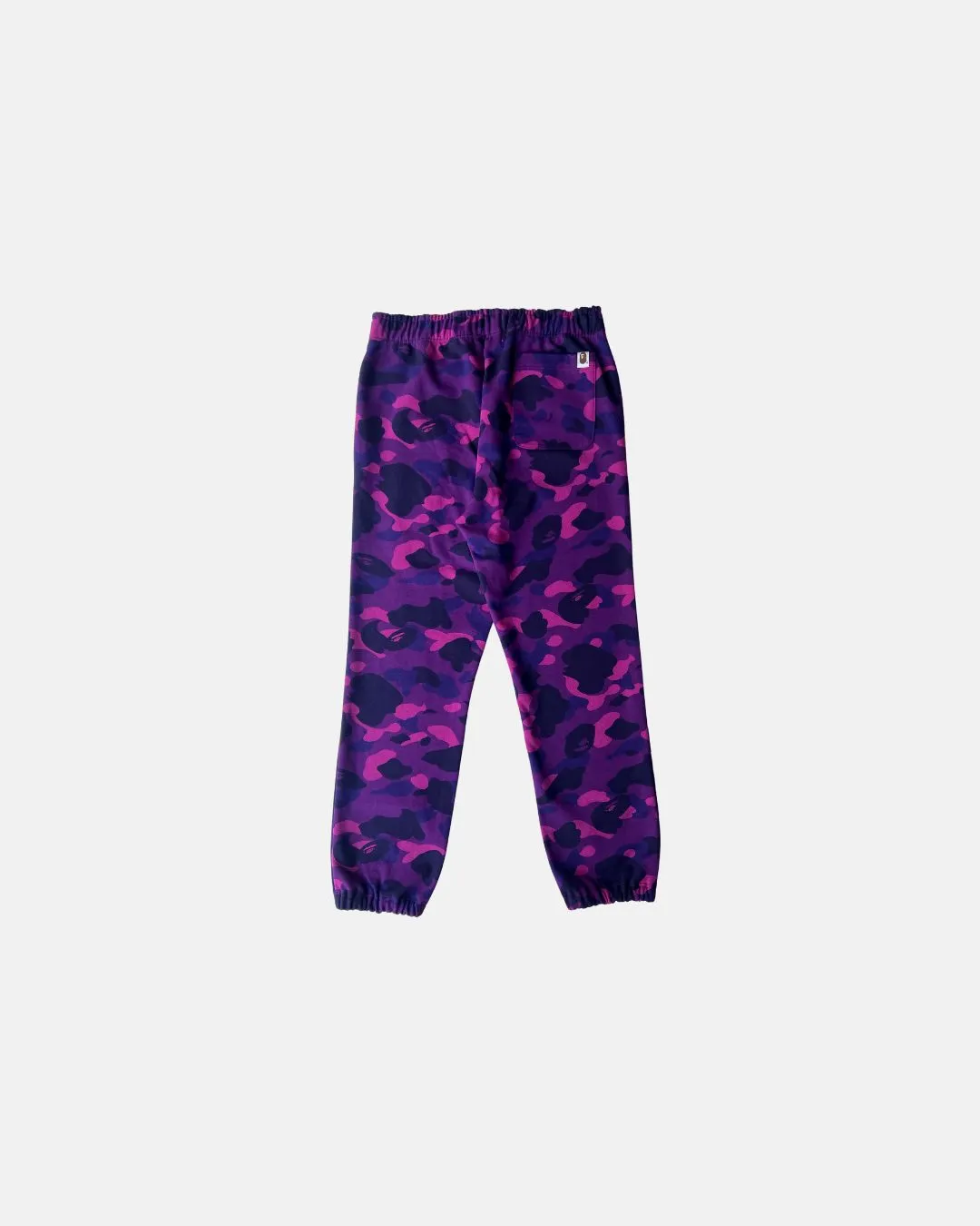 Color Camo Shark Sweatpants Purple