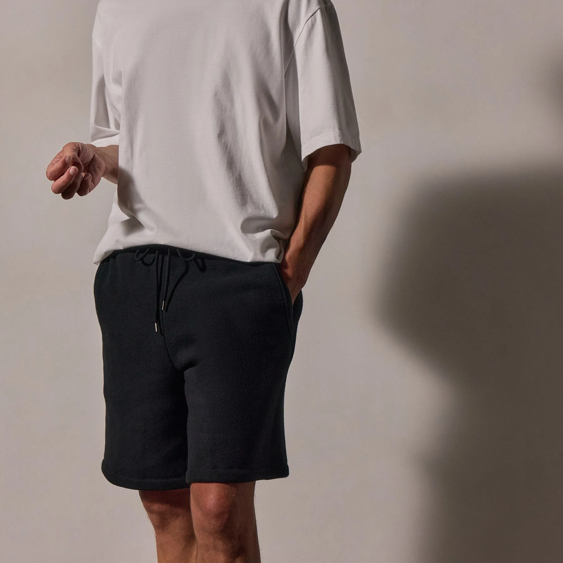 Cozy Sweat Short - Black