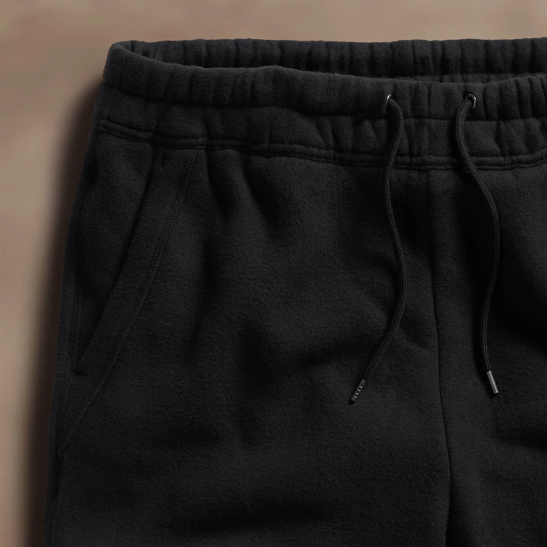 Cozy Sweat Short - Black