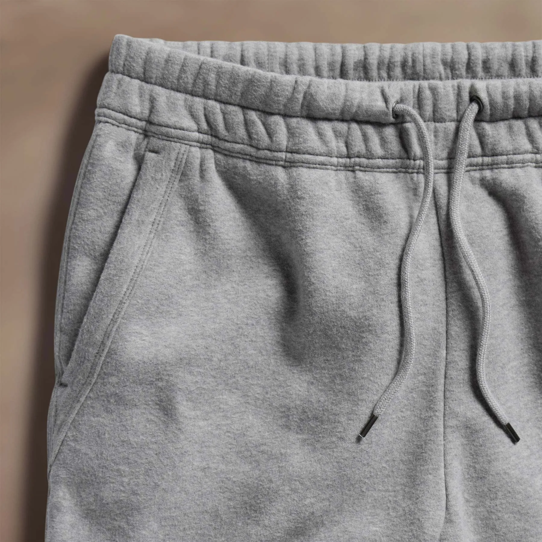 Cozy Sweat Short - Heather Grey